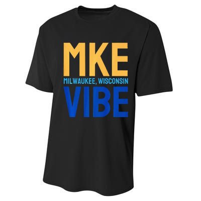 Mke Vibe “Mke Flagship” Premium Performance Sprint T-Shirt