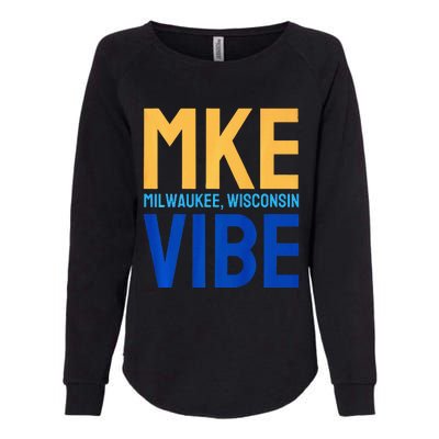 Mke Vibe “Mke Flagship” Premium Womens California Wash Sweatshirt