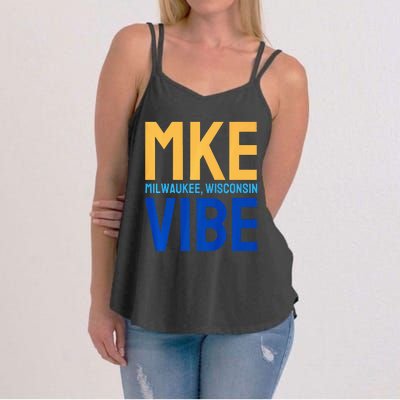 Mke Vibe “Mke Flagship” Premium Women's Strappy Tank