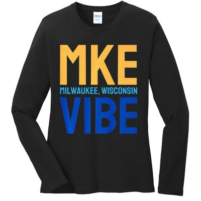 Mke Vibe “Mke Flagship” Premium Ladies Long Sleeve Shirt