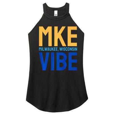 Mke Vibe “Mke Flagship” Premium Women's Perfect Tri Rocker Tank