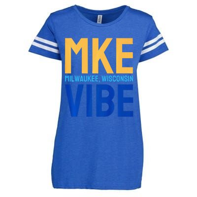 Mke Vibe “Mke Flagship” Premium Enza Ladies Jersey Football T-Shirt