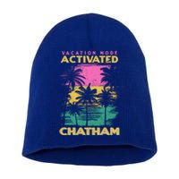 Massachusetts Vacation Mode Activated Chatham Funny Gift Short Acrylic Beanie