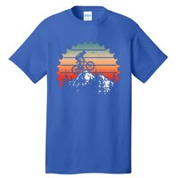 Mens Vintage Mountain Bike Tee Cycling Gear Mountain Biking Cool Gift Tall T-Shirt