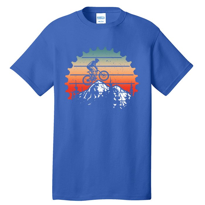 Mens Vintage Mountain Bike Tee Cycling Gear Mountain Biking Cool Gift Tall T-Shirt