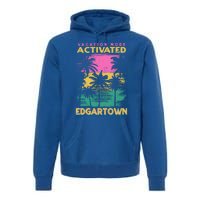 Massachusetts Vacation Mode Activated Edgartown Gift Premium Hoodie