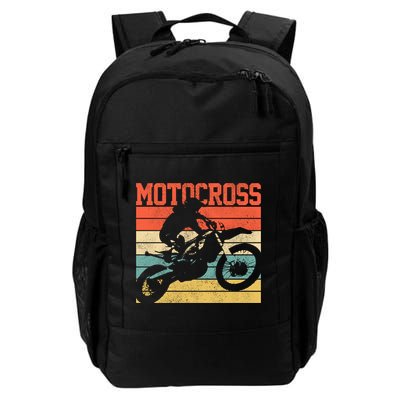 Motocross Vintage Mx Dirt Bike Motorcycle Enduro Biker Gift Cool Gift Backpack