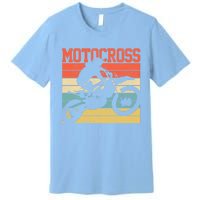 Motocross Vintage Mx Dirt Bike Motorcycle Enduro Biker Gift Cool Gift Premium T-Shirt