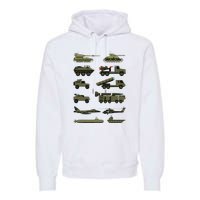 Military Vehicles Military Boy And Girl Tank Lover Premium Hoodie