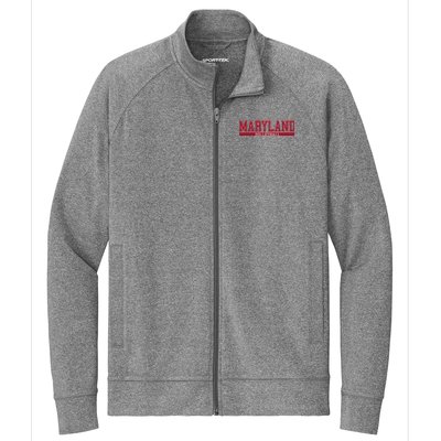 Maryland Volleyball Stretch Full-Zip Cadet Jacket