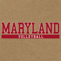 Maryland Volleyball Cotton Canvas Backpack