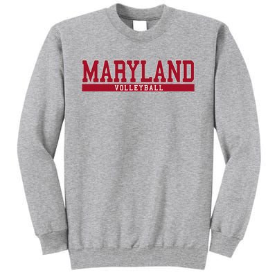 Maryland Volleyball Tall Sweatshirt