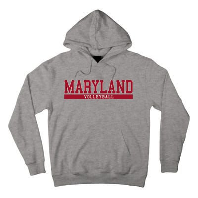 Maryland Volleyball Tall Hoodie