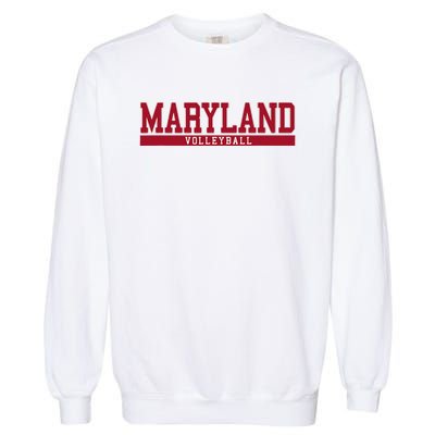 Maryland Volleyball Garment-Dyed Sweatshirt