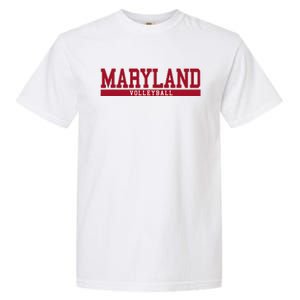 Maryland Volleyball Garment-Dyed Heavyweight T-Shirt