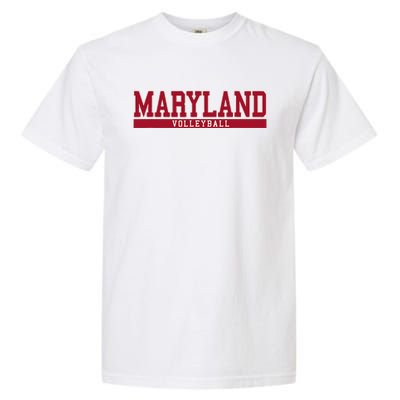 Maryland Volleyball Garment-Dyed Heavyweight T-Shirt