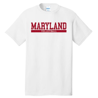 Maryland Volleyball Tall T-Shirt