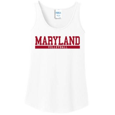 Maryland Volleyball Ladies Essential Tank