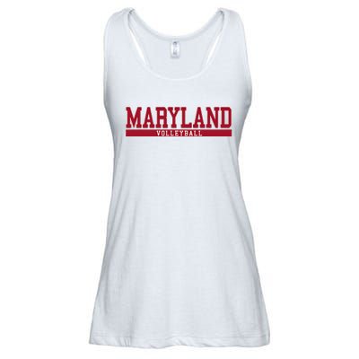 Maryland Volleyball Ladies Essential Flowy Tank