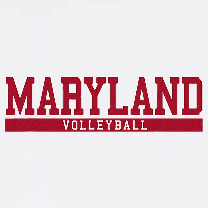 Maryland Volleyball Flat Bill Trucker Hat