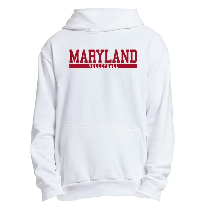 Maryland Volleyball Urban Pullover Hoodie