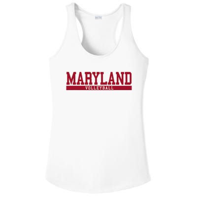 Maryland Volleyball Ladies PosiCharge Competitor Racerback Tank