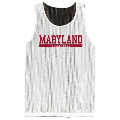 Maryland Volleyball Mesh Reversible Basketball Jersey Tank