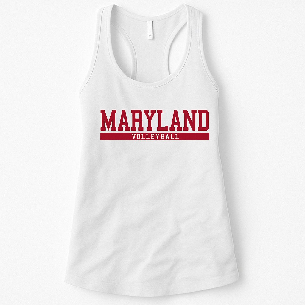 Maryland Volleyball Womens Tank Top