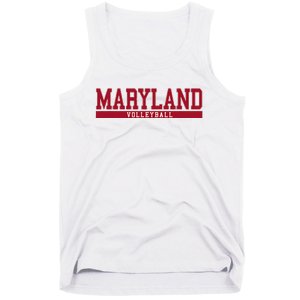 Maryland Volleyball Tank Top