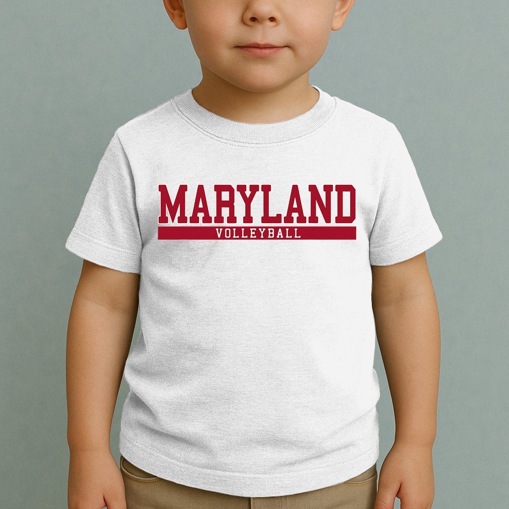 Maryland Volleyball Toddler T-Shirt
