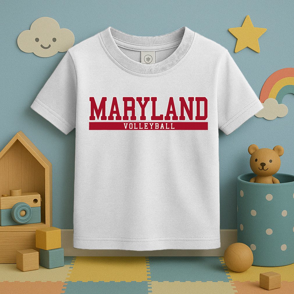Maryland Volleyball Toddler T-Shirt