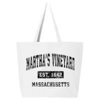 MarthaS Vineyard Massachusetts Vintage Established Sports 25L Jumbo Tote