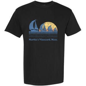 MarthaS Vineyard Ma Sailboat Garment-Dyed Heavyweight T-Shirt