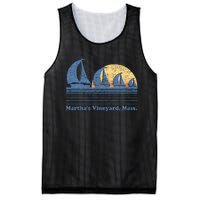 MarthaS Vineyard Ma Sailboat Mesh Reversible Basketball Jersey Tank