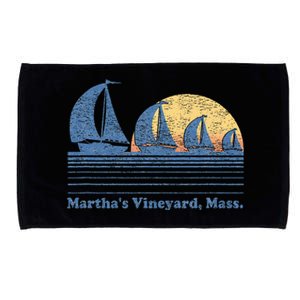 MarthaS Vineyard Ma Sailboat Microfiber Hand Towel