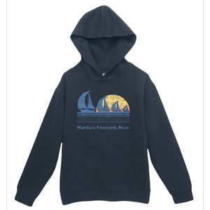 MarthaS Vineyard Ma Sailboat Urban Pullover Hoodie