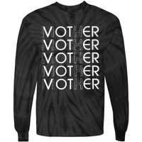 Mother Voter Tie-Dye Long Sleeve Shirt