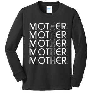 Mother Voter Kids Long Sleeve Shirt