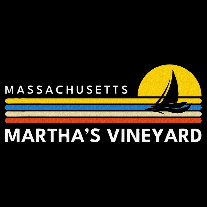 MarthaS Vineyard Massachusetts Ma Souvenirs Vintage Retro Backpack