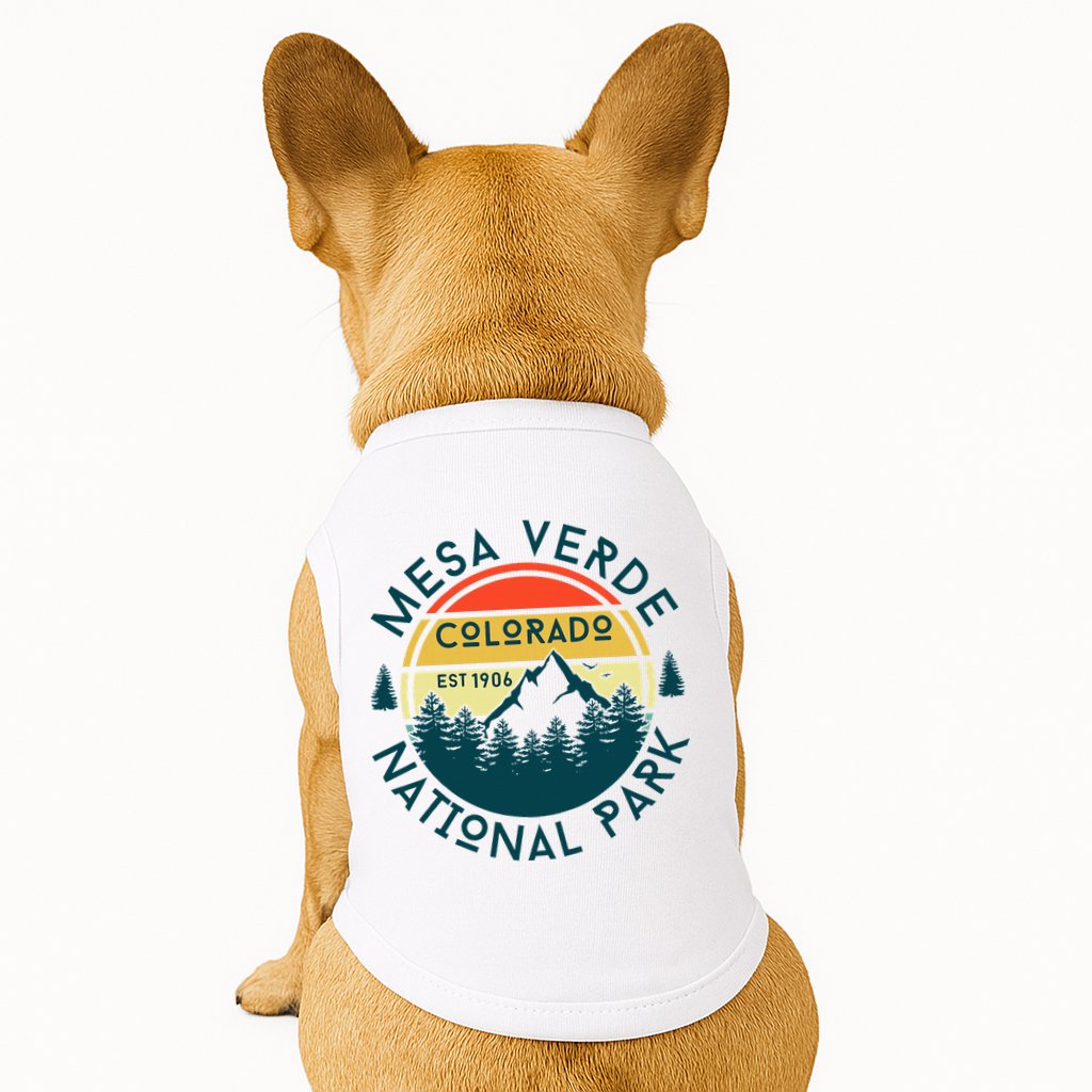 Mesa Verde National Park Colorado Nature Hiking Outdoors Doggie Tank