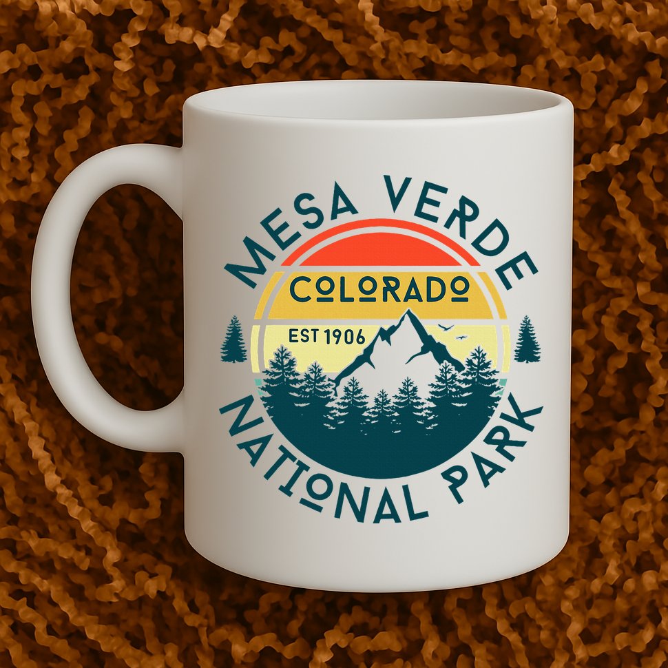 Mesa Verde National Park Colorado Nature Hiking Outdoors Mug