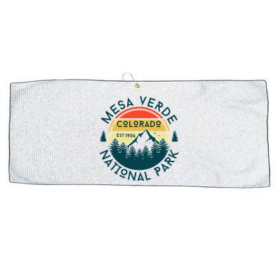 Mesa Verde National Park Colorado Nature Hiking Outdoors Large Microfiber Waffle Golf Towel