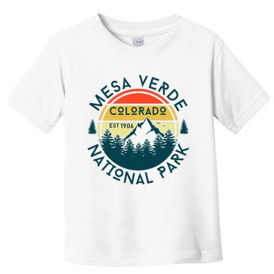 Mesa Verde National Park Colorado Nature Hiking Outdoors Toddler T-Shirt