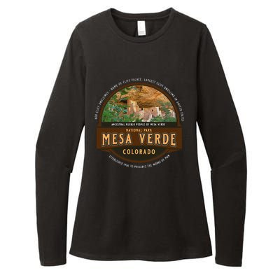 Mesa Verde National Park Colorado Cliff Dwelling Souvenir Womens CVC Long Sleeve Shirt