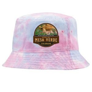 Mesa Verde National Park Colorado Cliff Dwelling Souvenir Tie-Dyed Bucket Hat