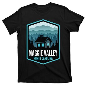 Maggie Valley North Carolina Cabin T-Shirt