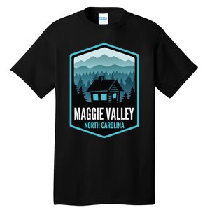 Maggie Valley North Carolina Cabin Tall T-Shirt