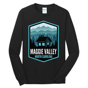 Maggie Valley North Carolina Cabin Tall Long Sleeve T-Shirt