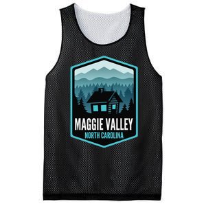 Maggie Valley North Carolina Cabin Mesh Reversible Basketball Jersey Tank