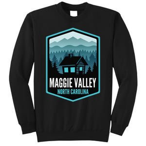 Maggie Valley North Carolina Cabin Tall Sweatshirt